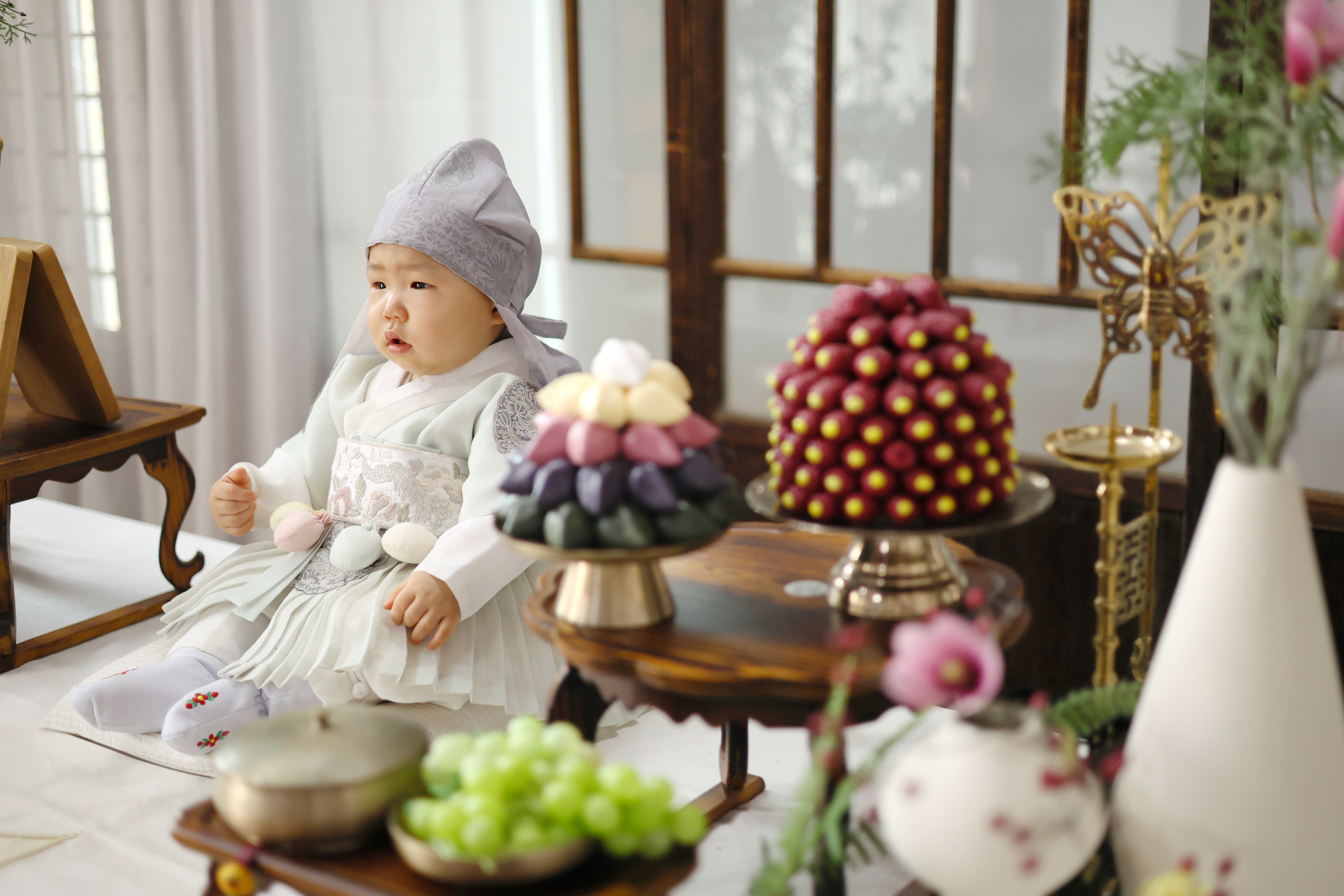 정우주 첫돌 사진